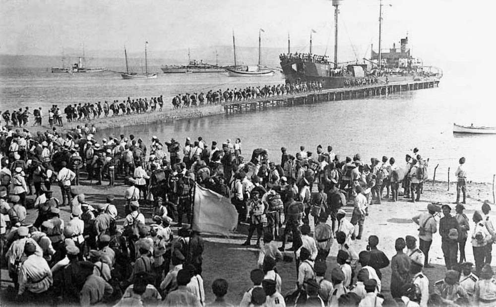 L'évacuation de Sébastopol - 12/16 novembre 1920.